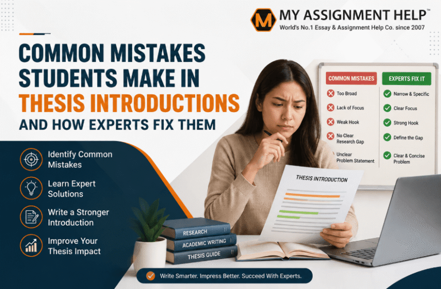 Common Mistakes Students Make in Thesis Introductions and How Experts Fix Them
